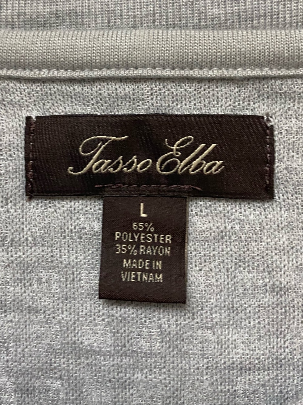 TASSO ELBA | Crew Neck Sweater Large - Picture 10 of 13